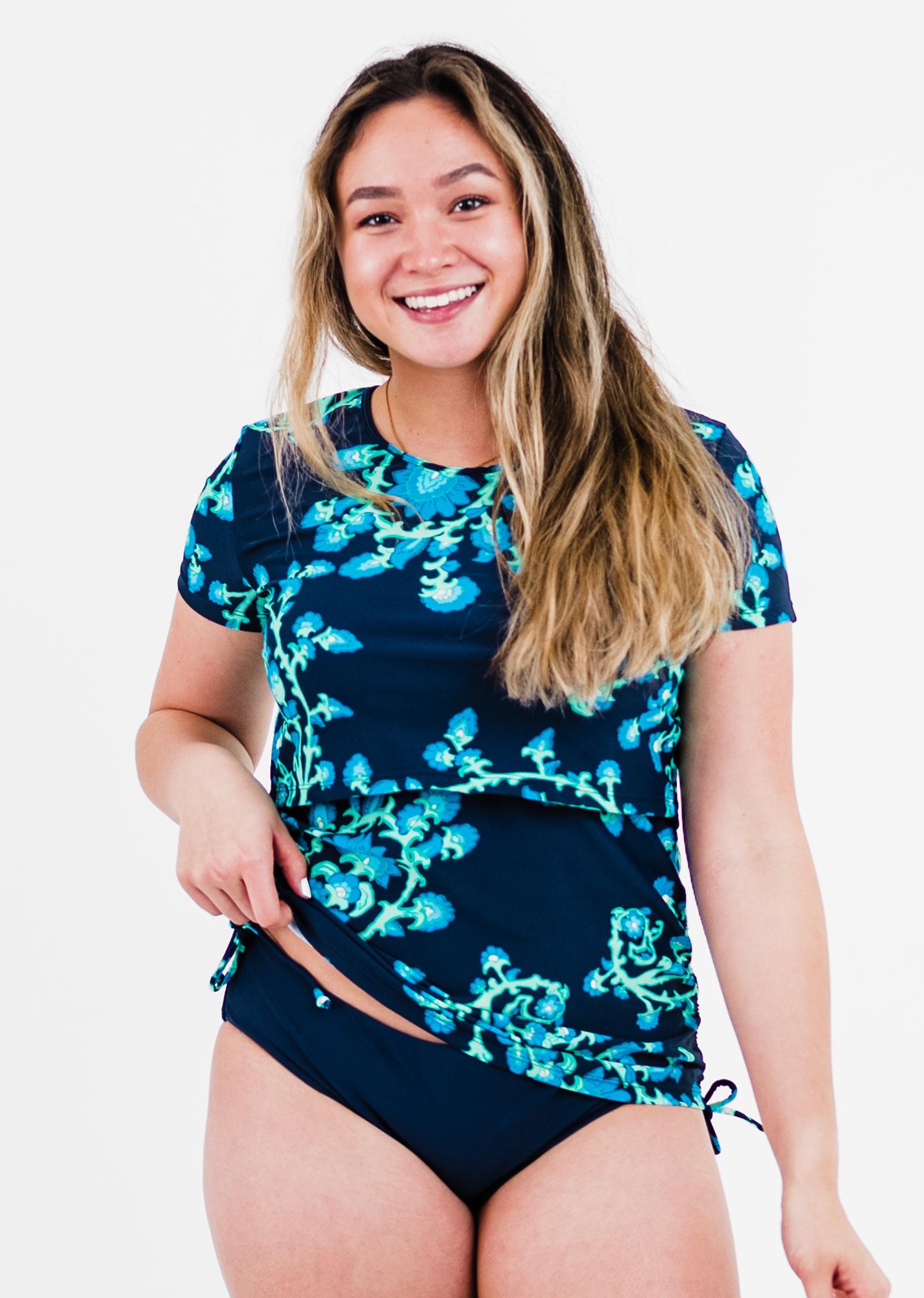 Nikki Nursing and Maternity Swim Tunic With Swim Shorts